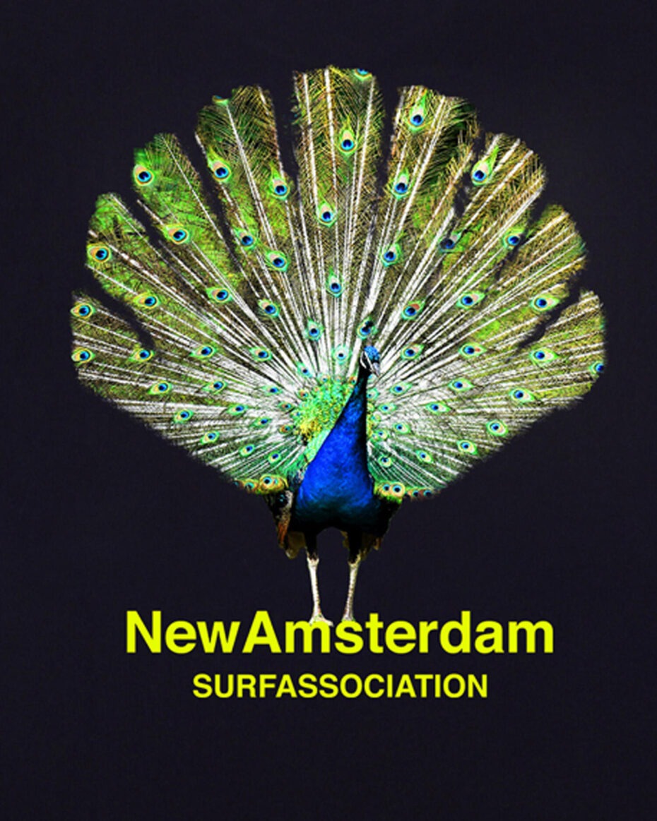 New Amsterdam Surf Association Peacock Tee