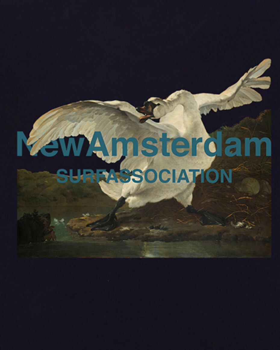 New Amsterdam Surf Association Swan tee