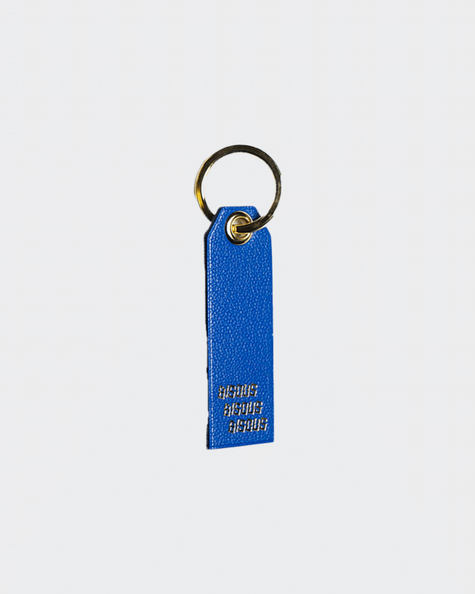 Bisous Bisous Leather Key Ring