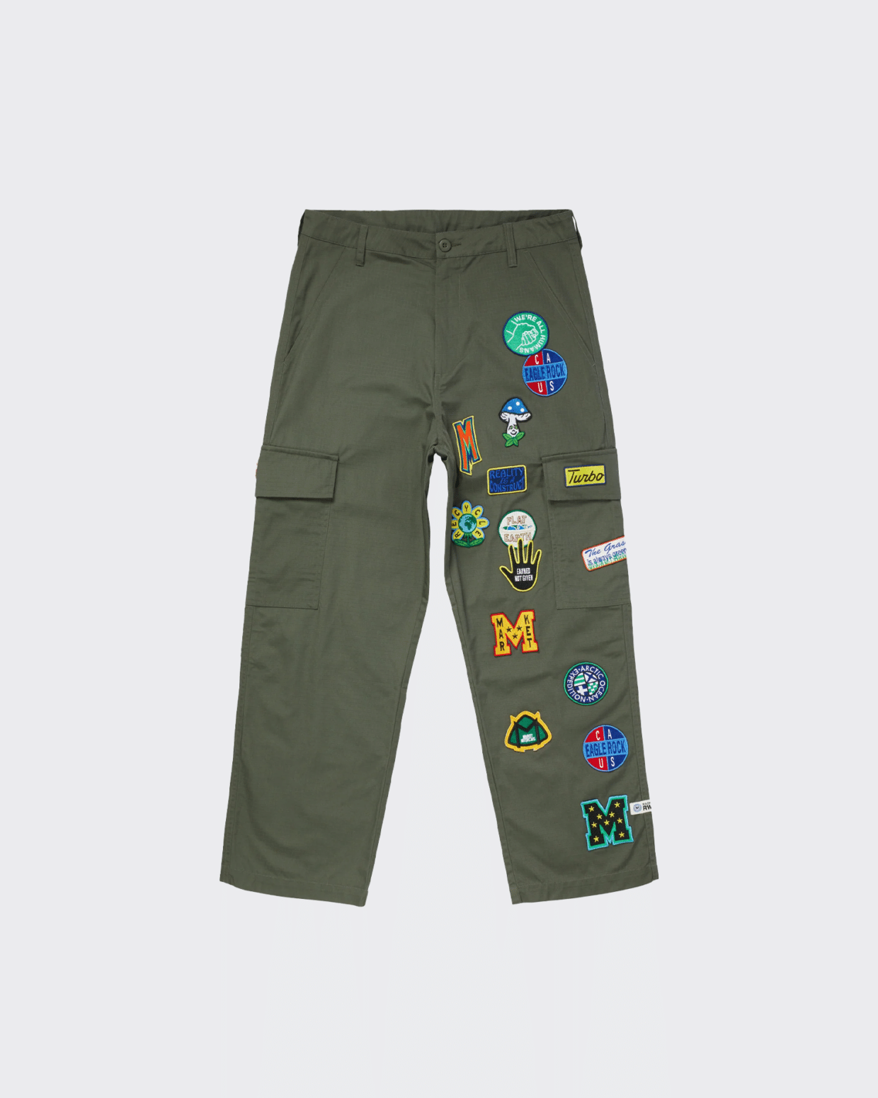 Chinatown Market Rw Market Patch Cargo Pant