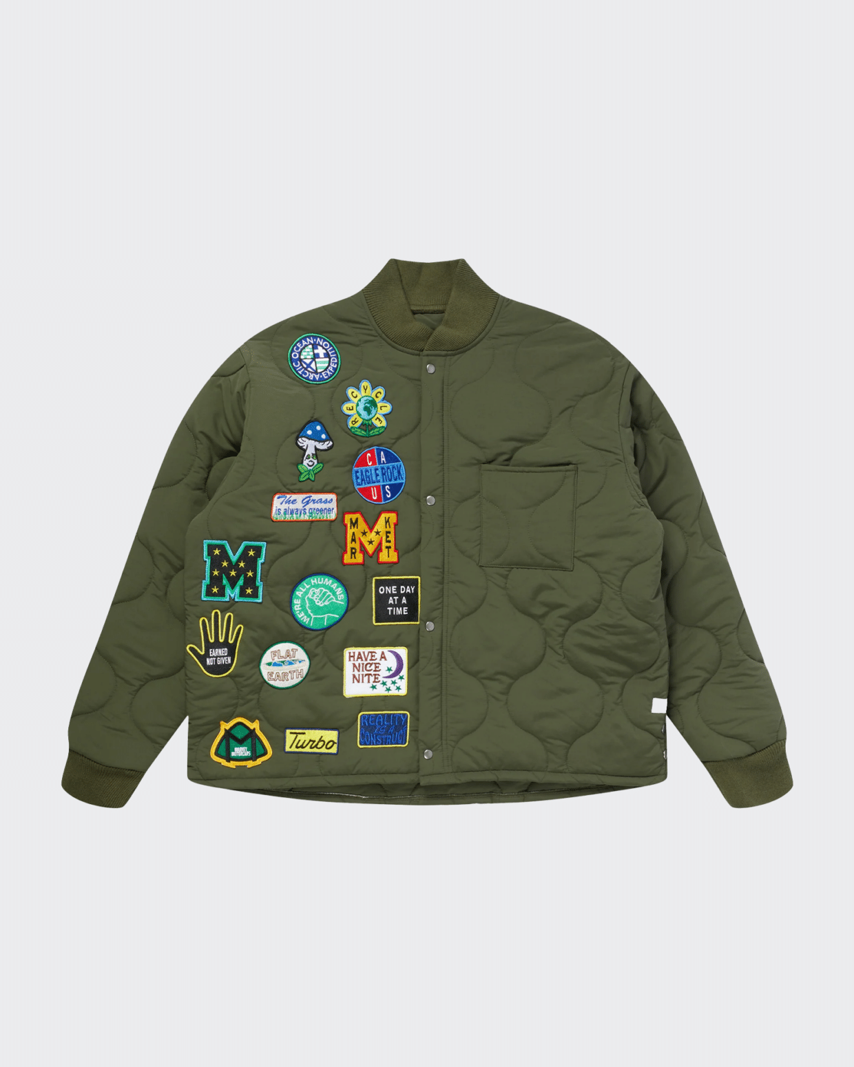 Chinatown Market Rw Market Patch Liner Jacket