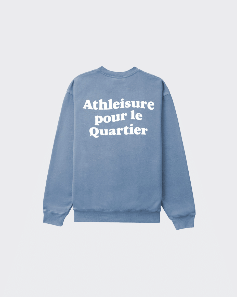 Goodies Sportive Athleisure Blue Crewneck