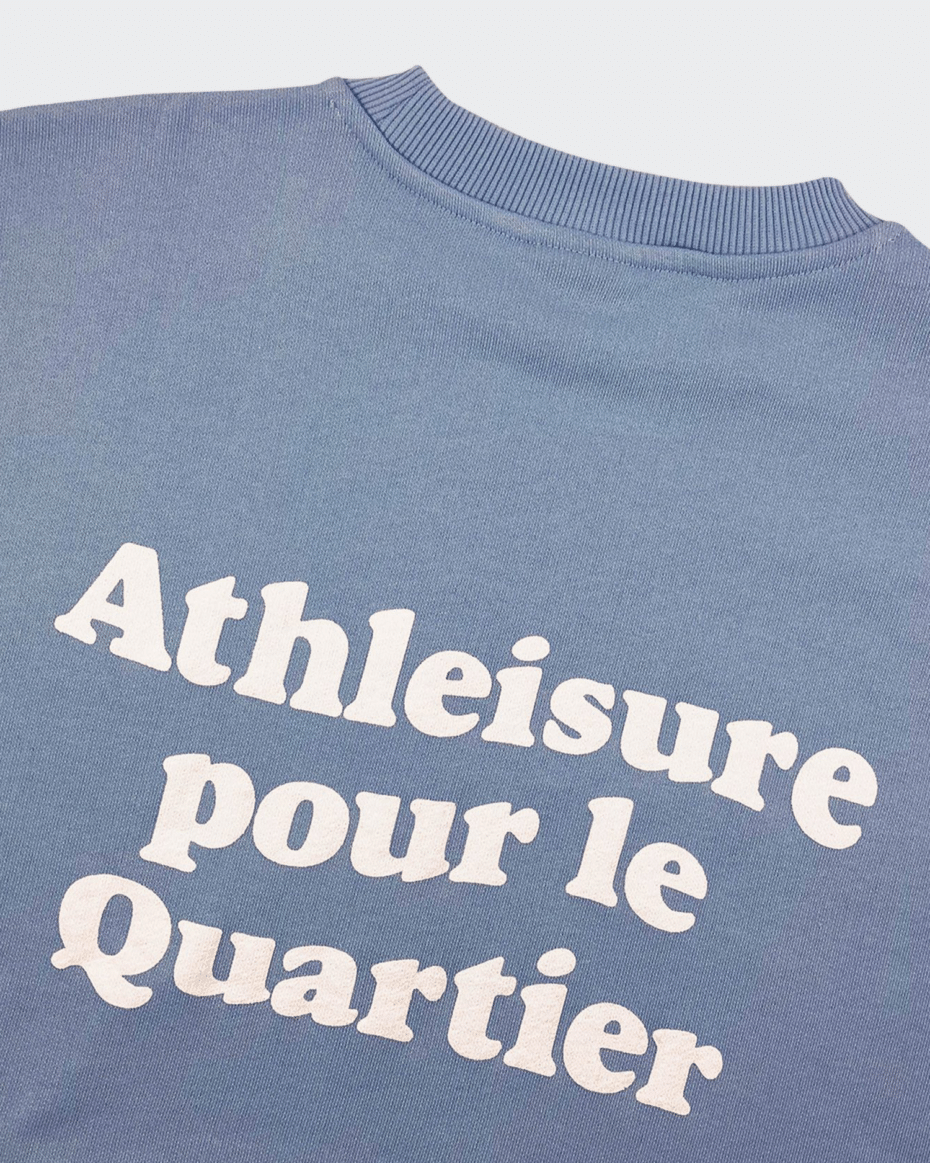 Goodies Sportive Athleisure Blue Crewneck