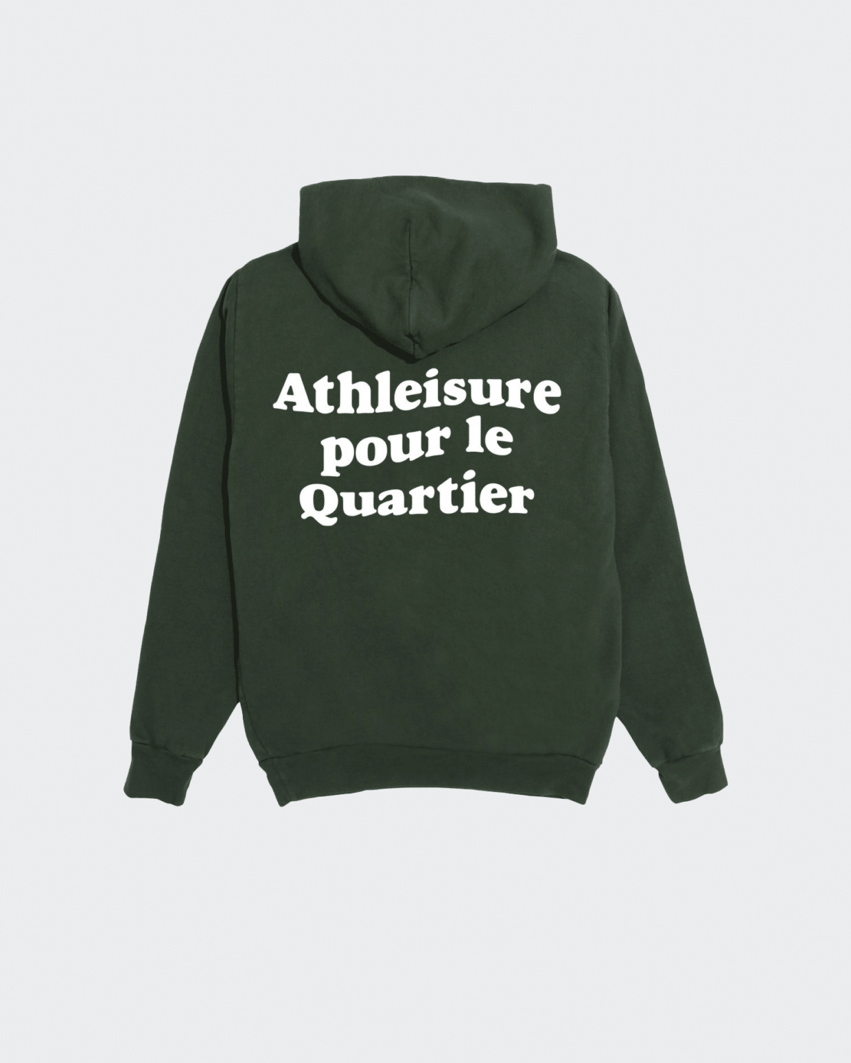 Goodies Sportive Athleisure Green Hoodie