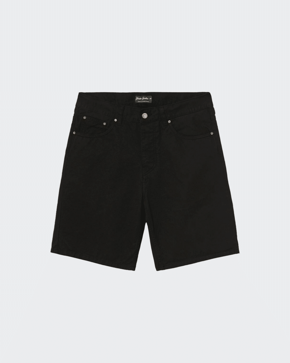 Goodies Sportive Black Denim Short