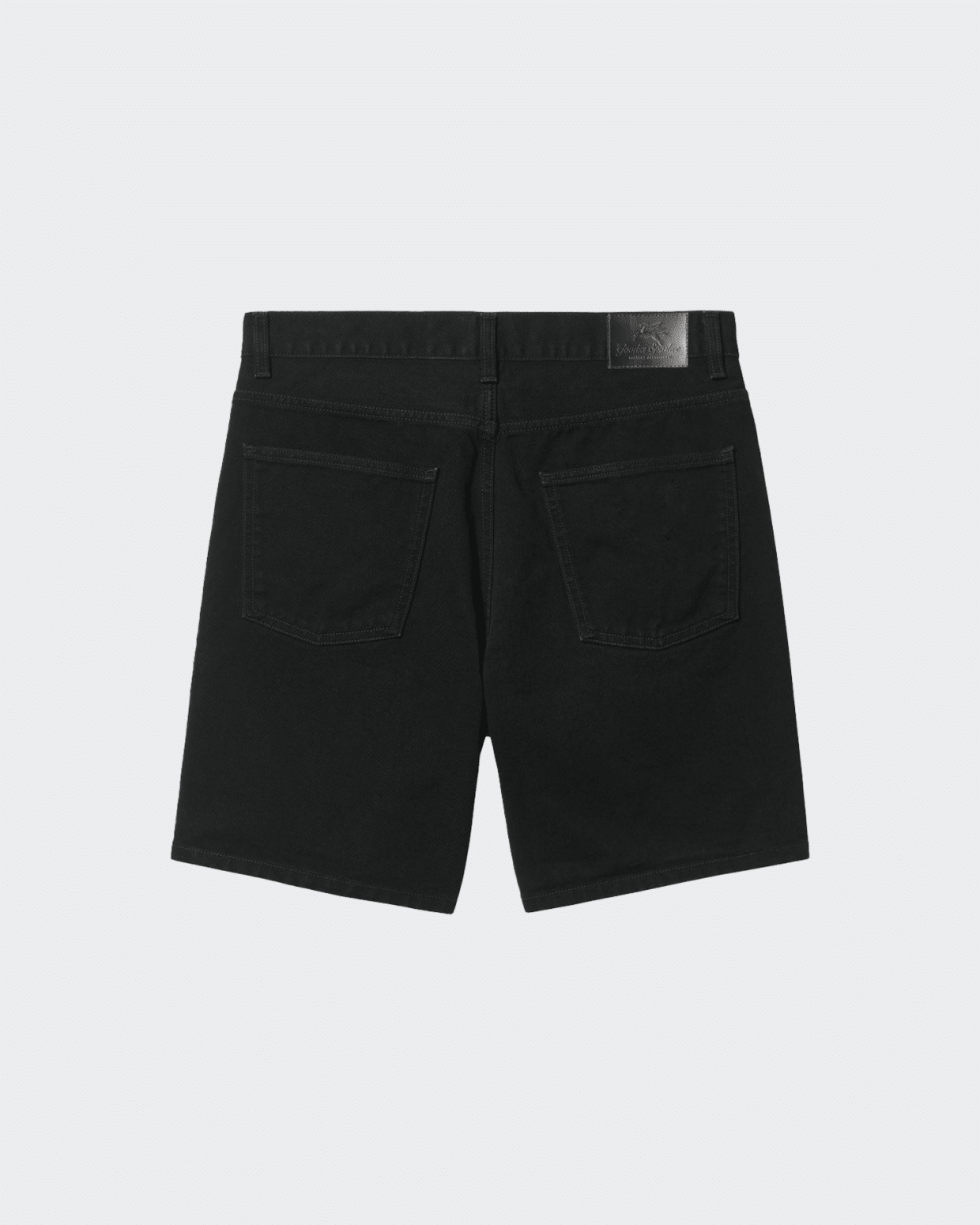 Goodies Sportive Black Denim Short