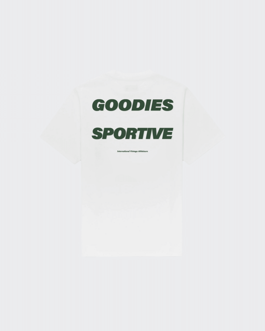 Goodies Sportive Flock Logo Tee