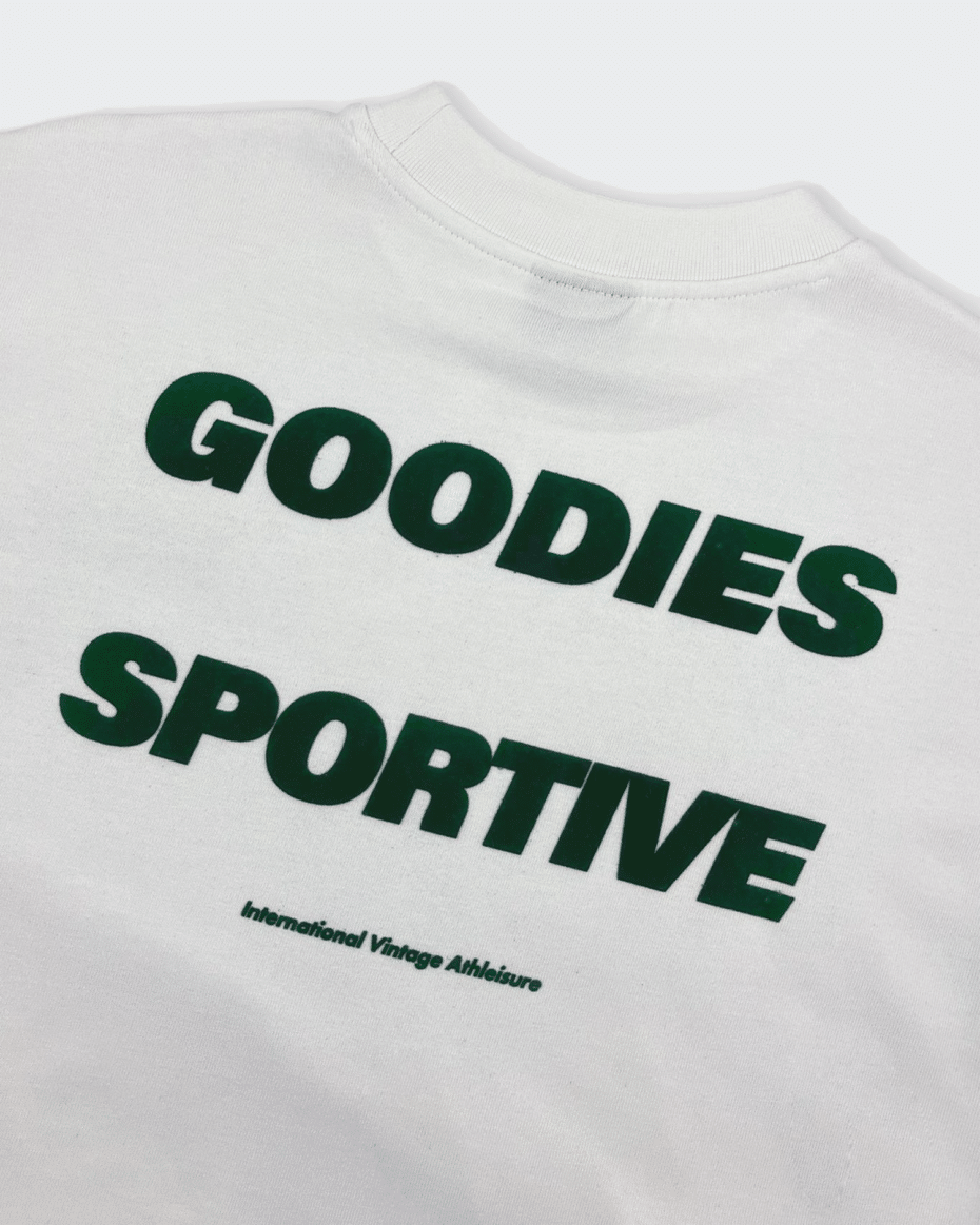 Goodies Sportive Flock Logo Tee