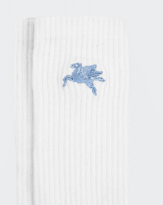 Goodies Sportive White Pegasus Sock