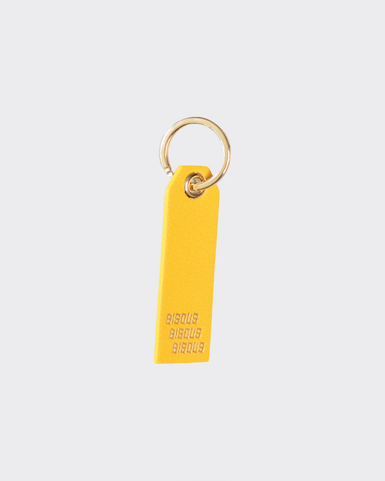 Bisous Bisous Leather Key Ring
