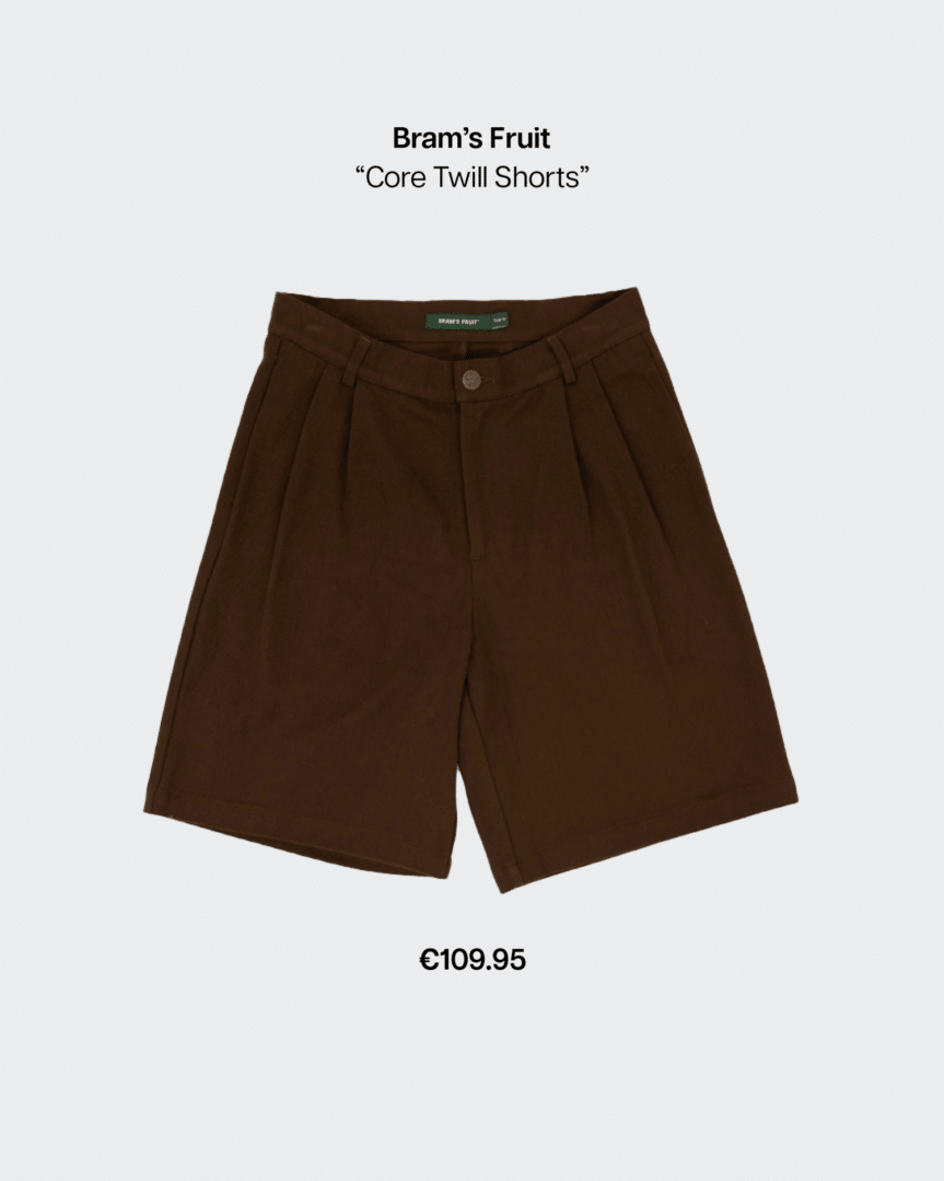 fp bram's fruit core twill shorts