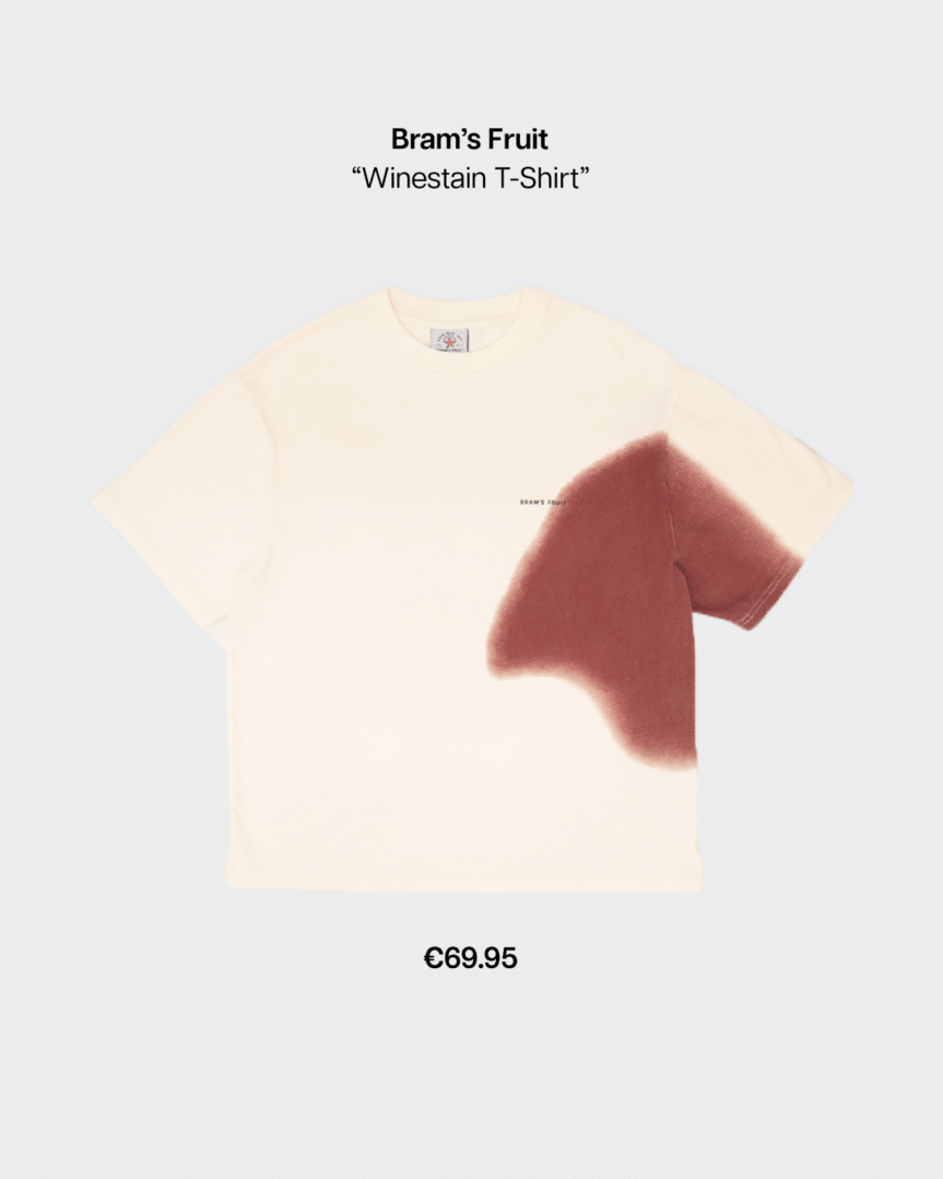 fp bram's fruit winestain t shirt