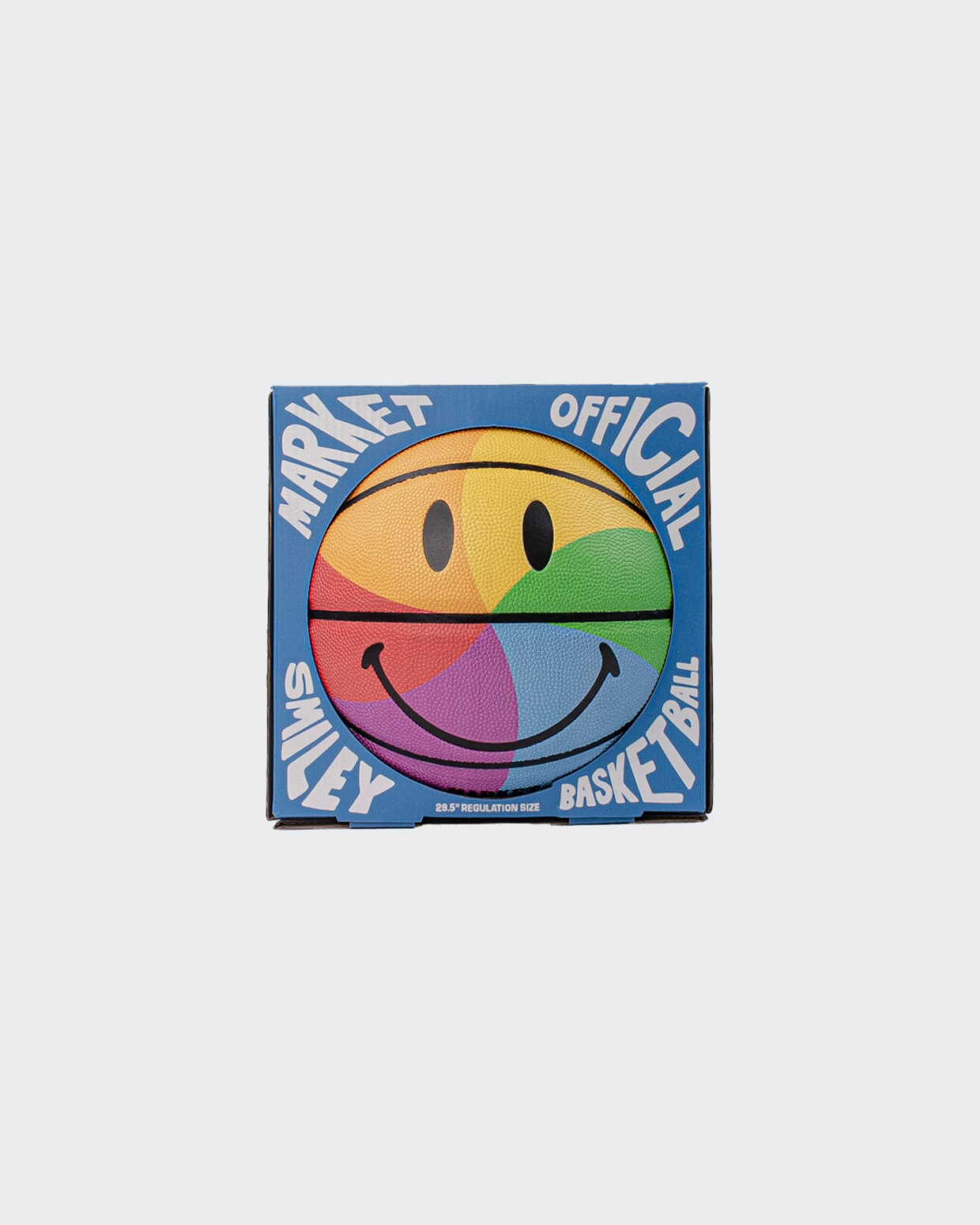 Market Smiley Pinwheel Basketball