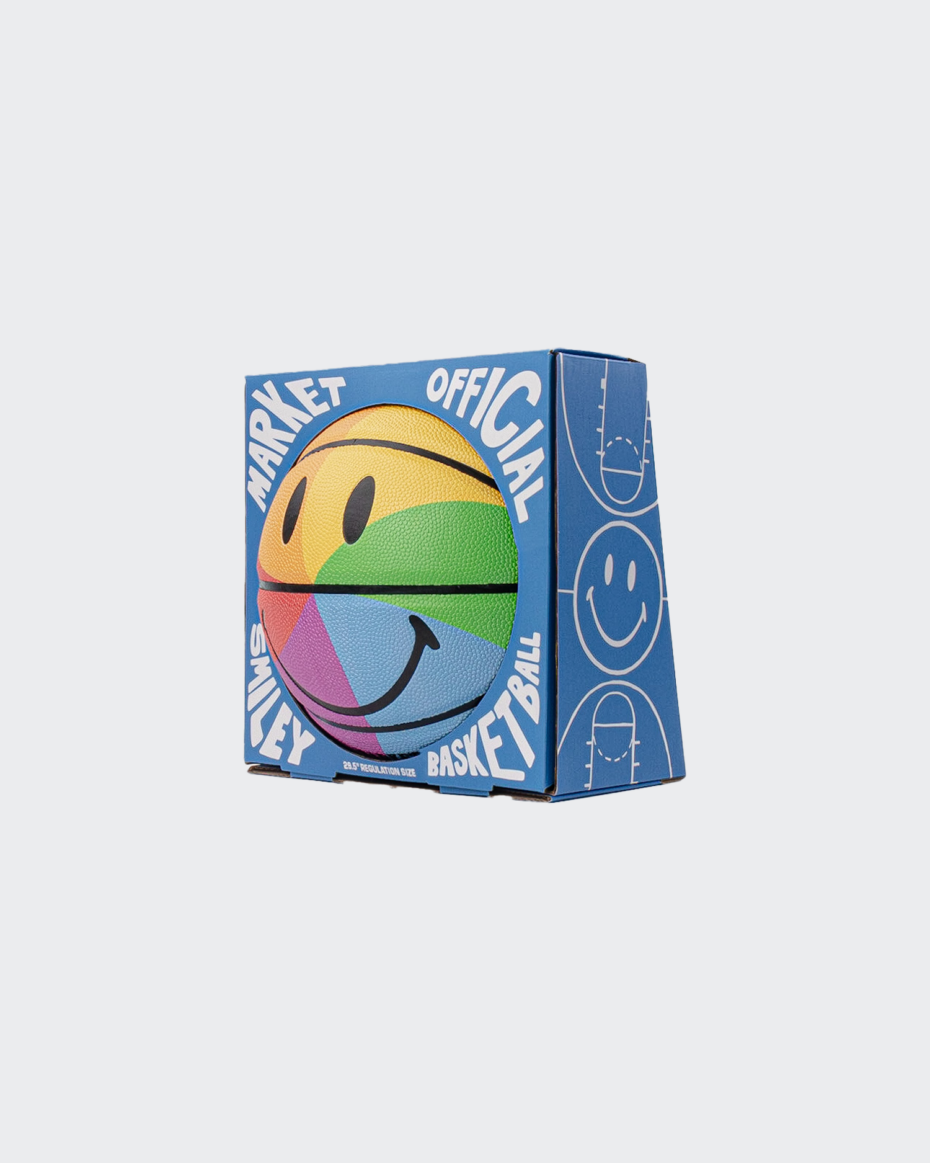 Market Smiley Pinwheel Basketball