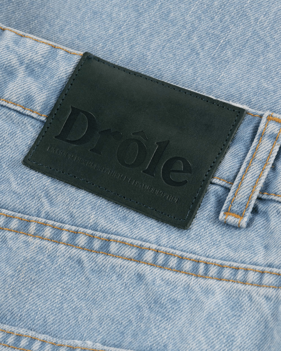 Drôle de Monsieur Le Short Jeans Delave