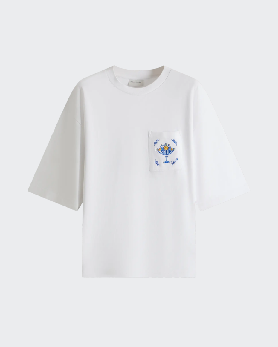 Drôle de Monsieur Le T-Shirt Fruite a Poche