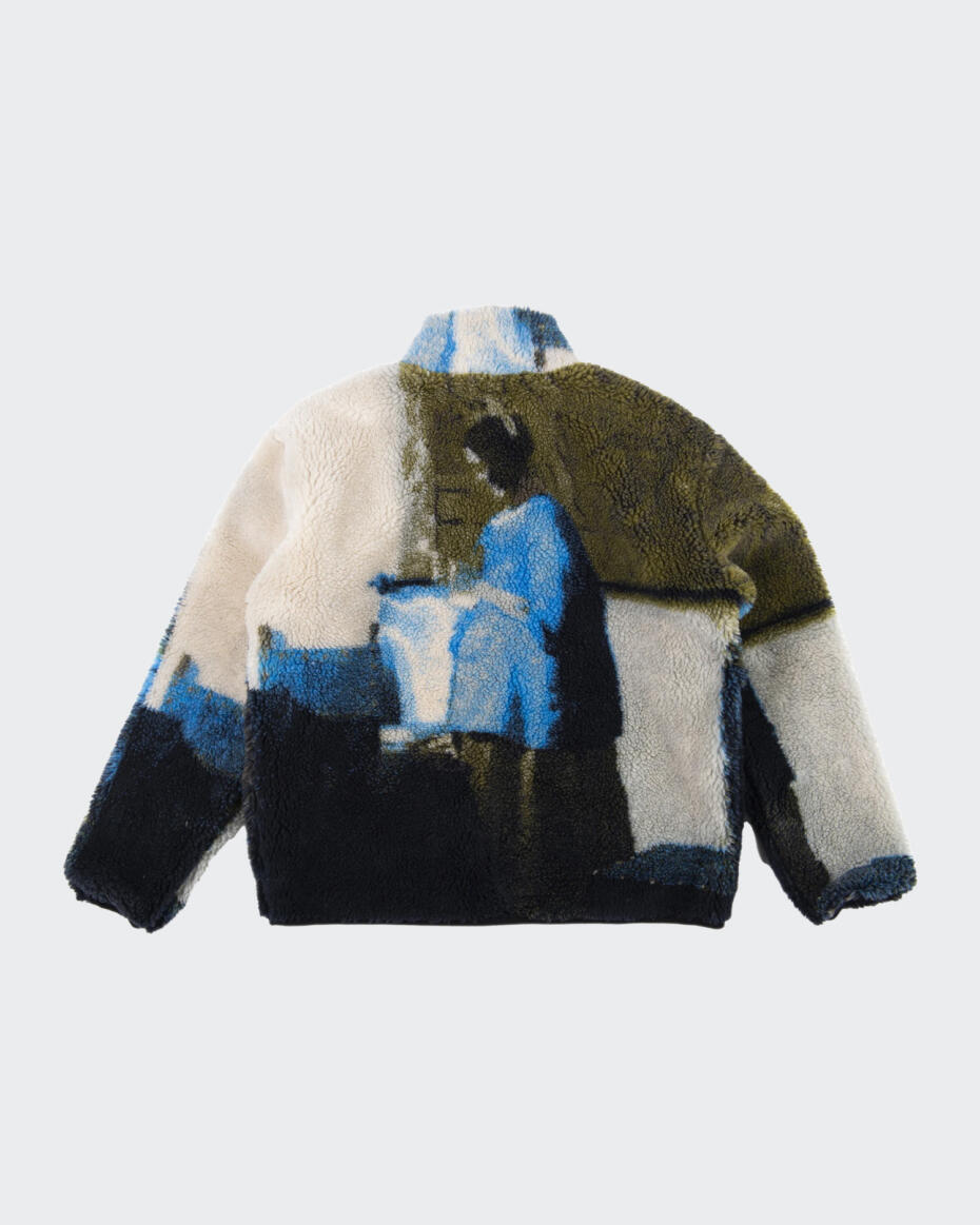 new amsterdam surf association X RM Love Letter Teddy Jacket