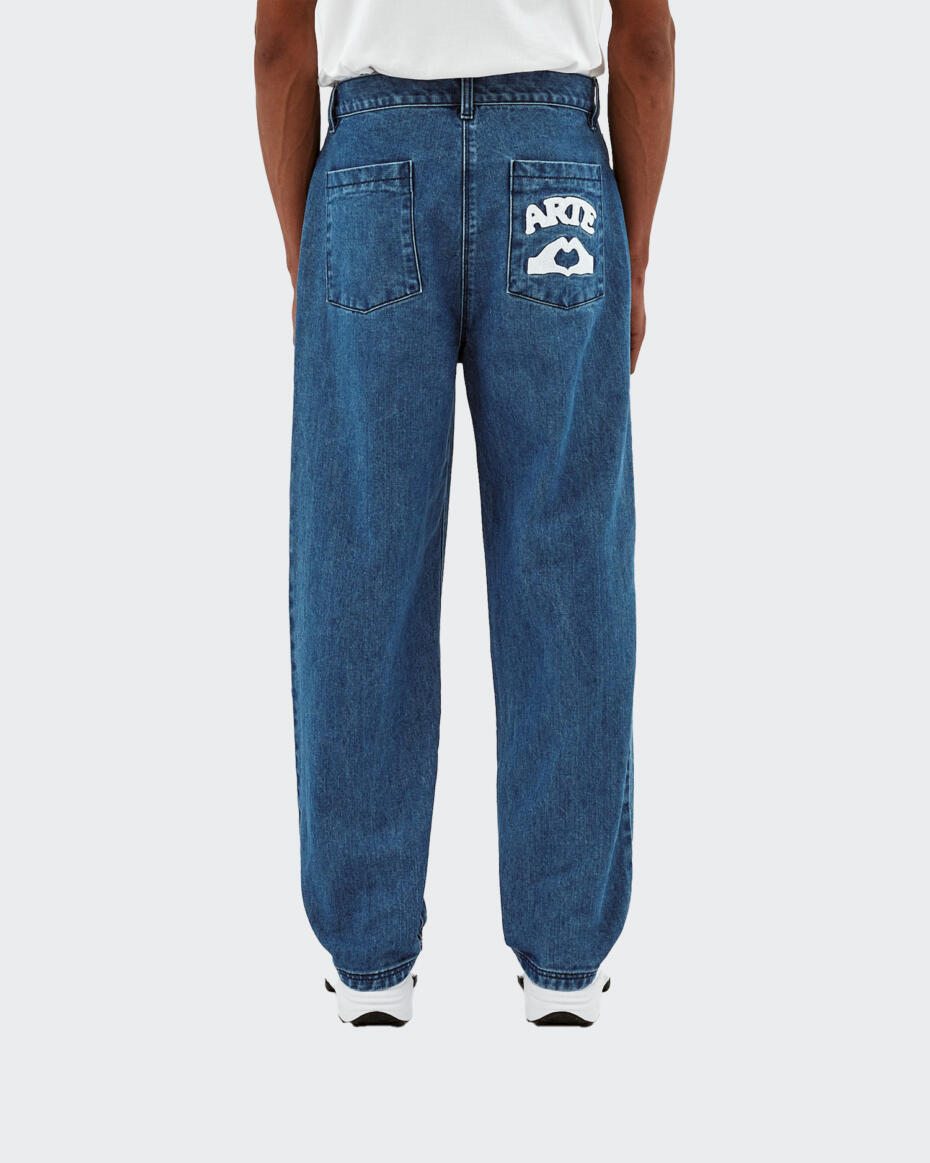 Arte Antwerp Paul Pocket Logo Denim