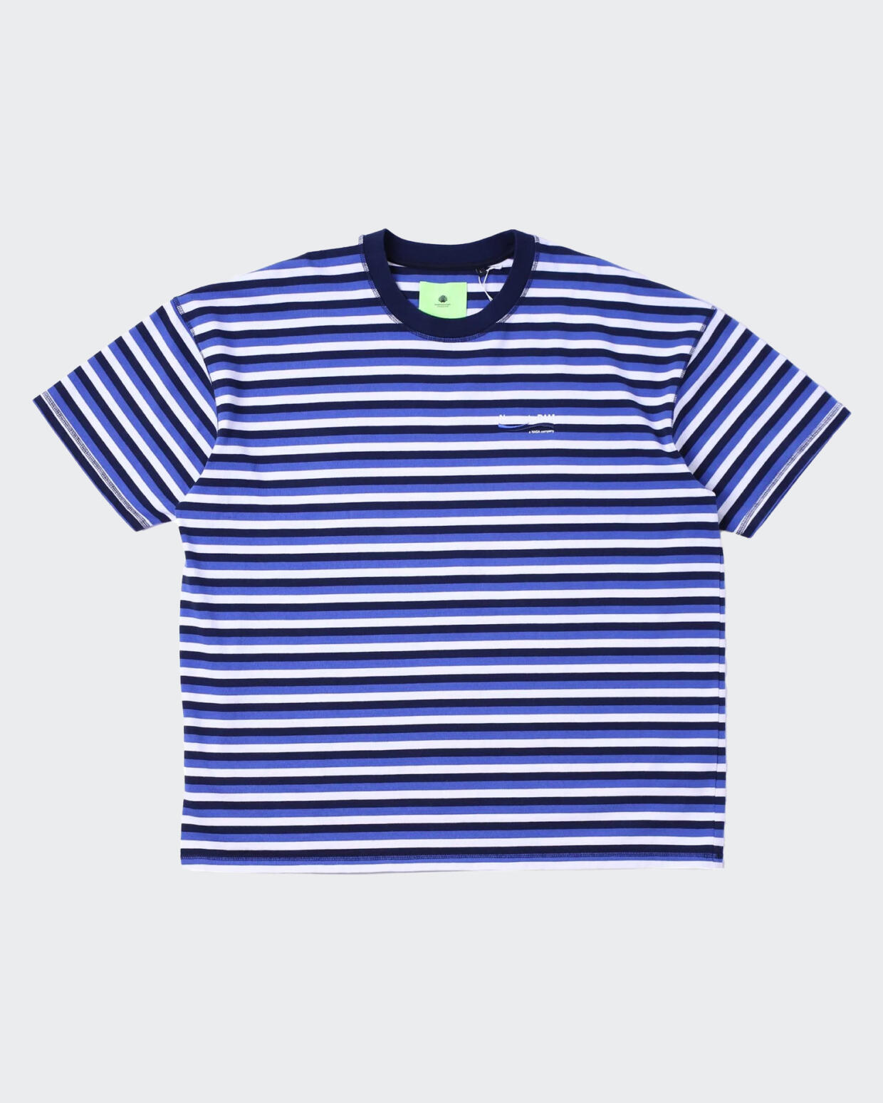 new amsterdam surf association DAM stripe tee