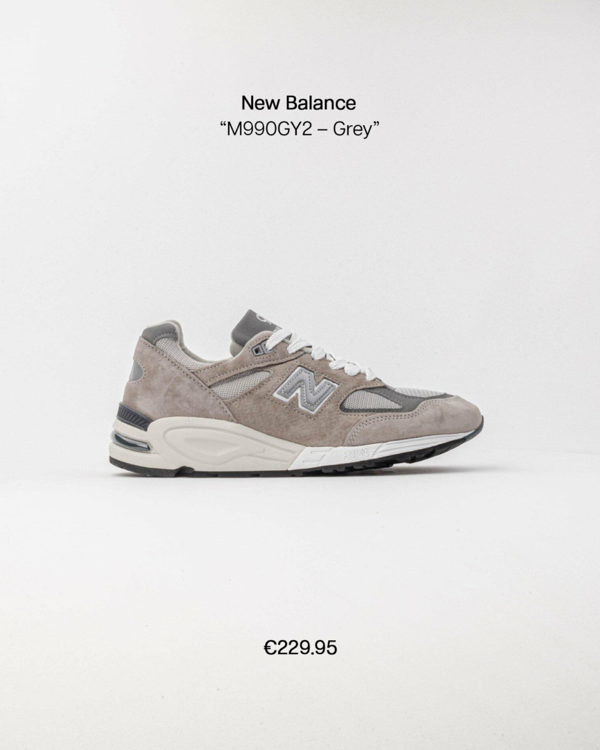 new balance m990gy2 grey fp