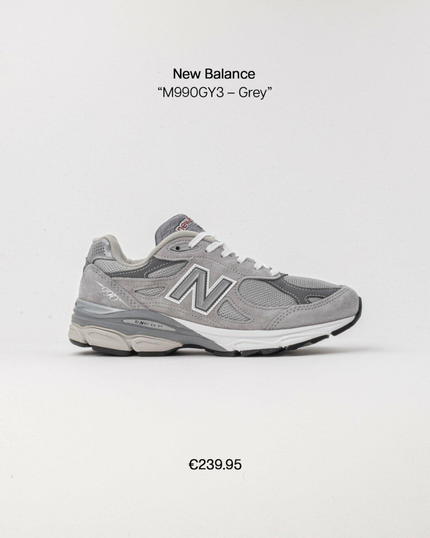 new balance m990gy3 grey fp