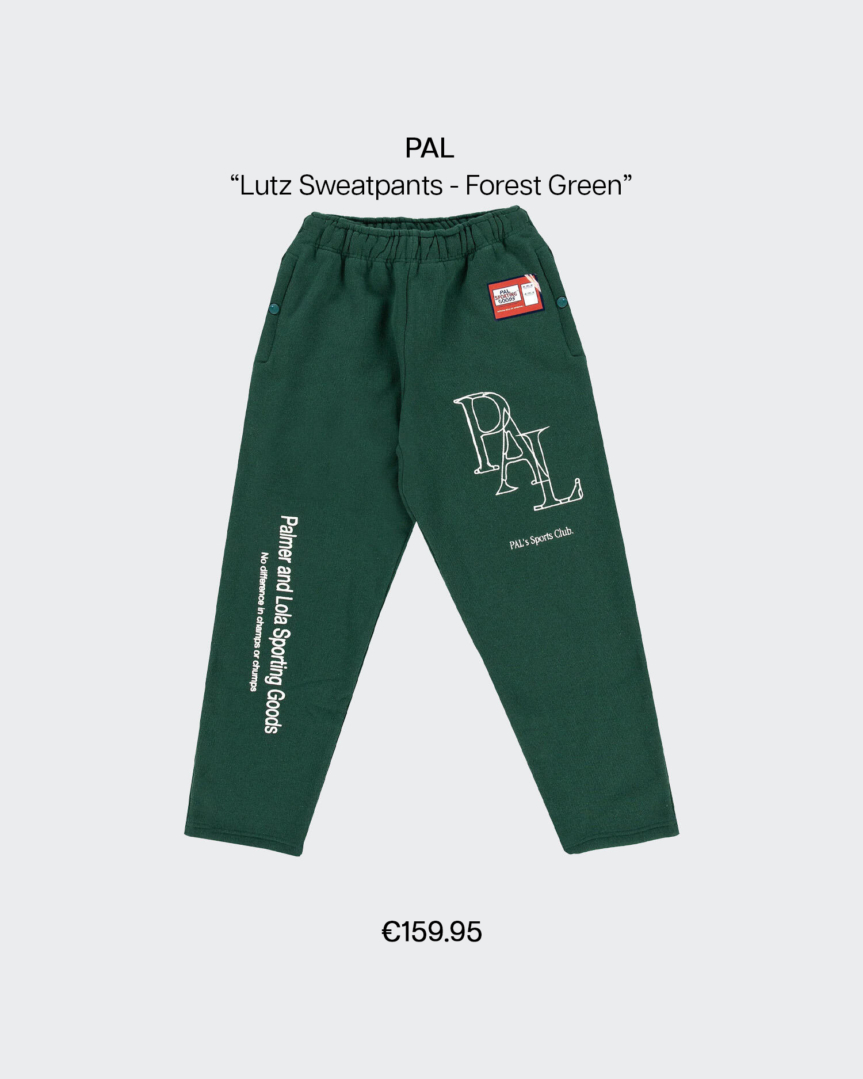 pal lutz sweatpants forest green fp 01