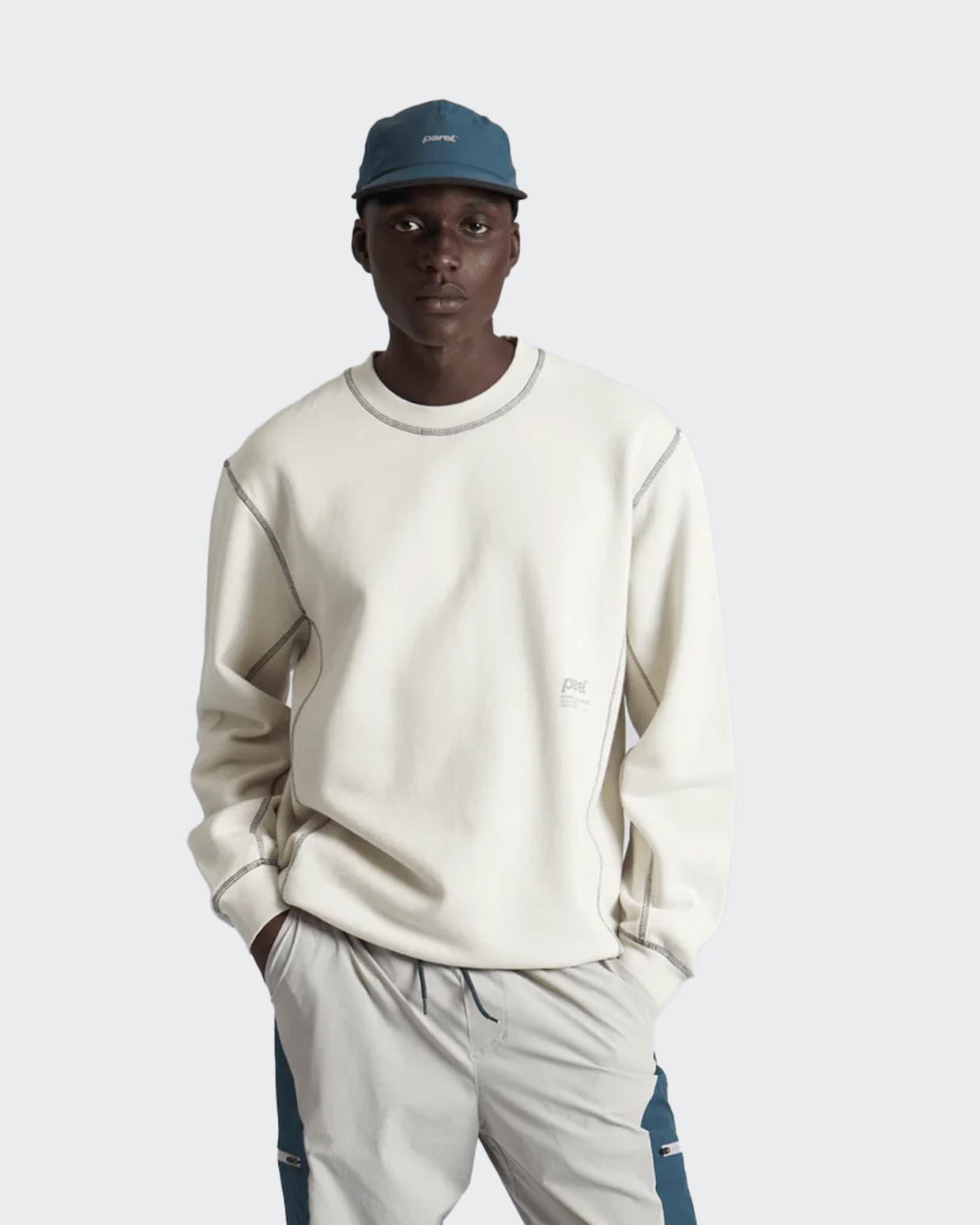 Parel Contrast Crewneck