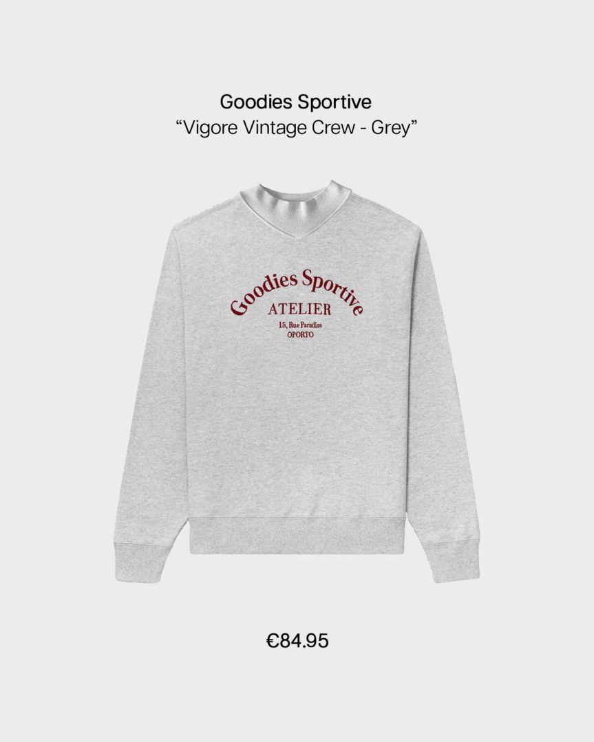 goodies sportive vigore vintage crew fp