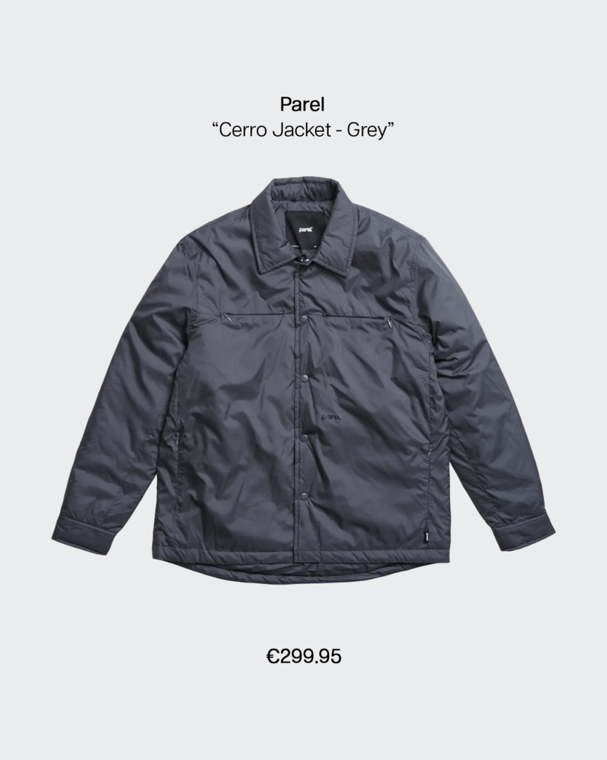 parel cerro jacket grey fp01