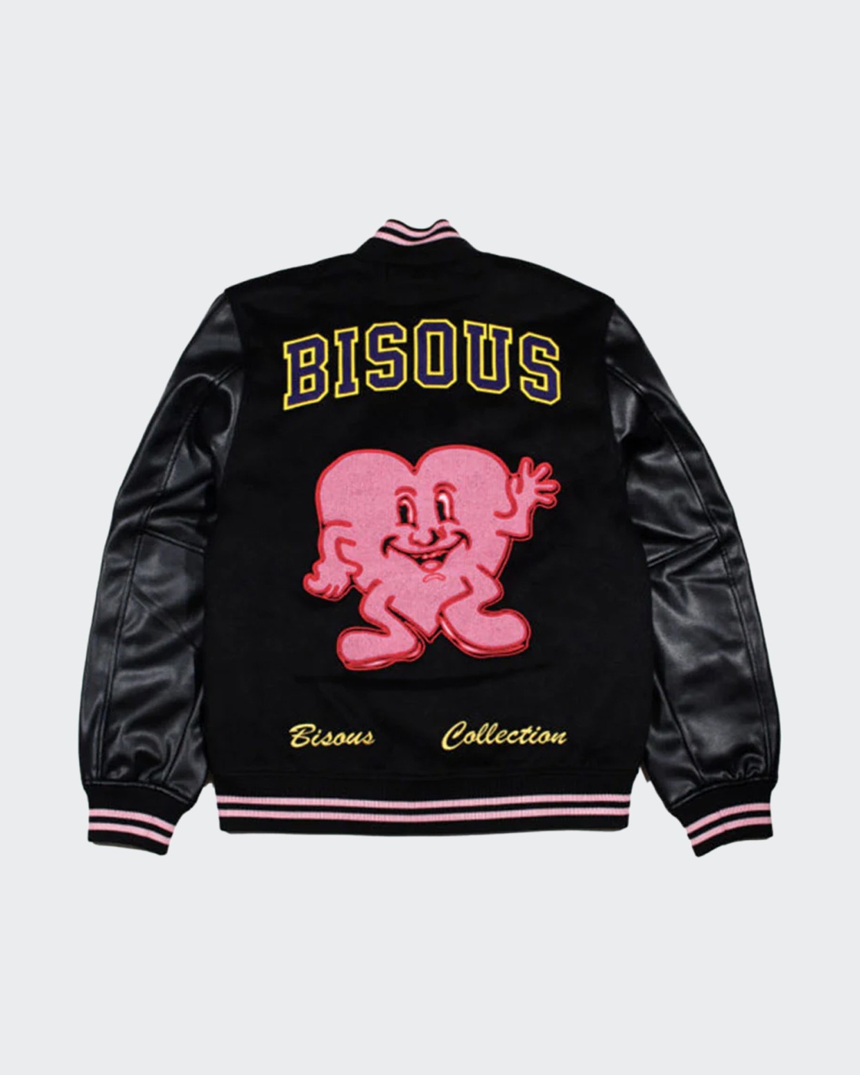 Bisous Bisous Varsity Jacket
