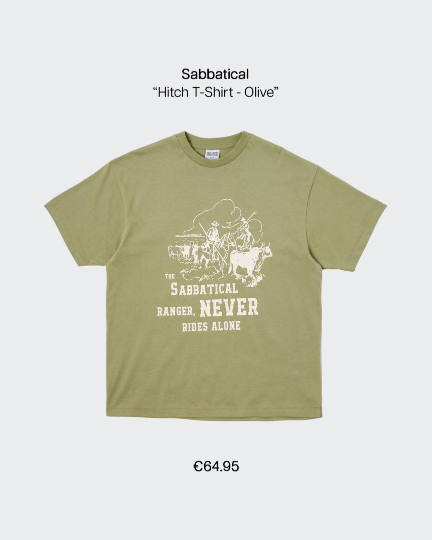 sabbatical hitch t shirt olive fp