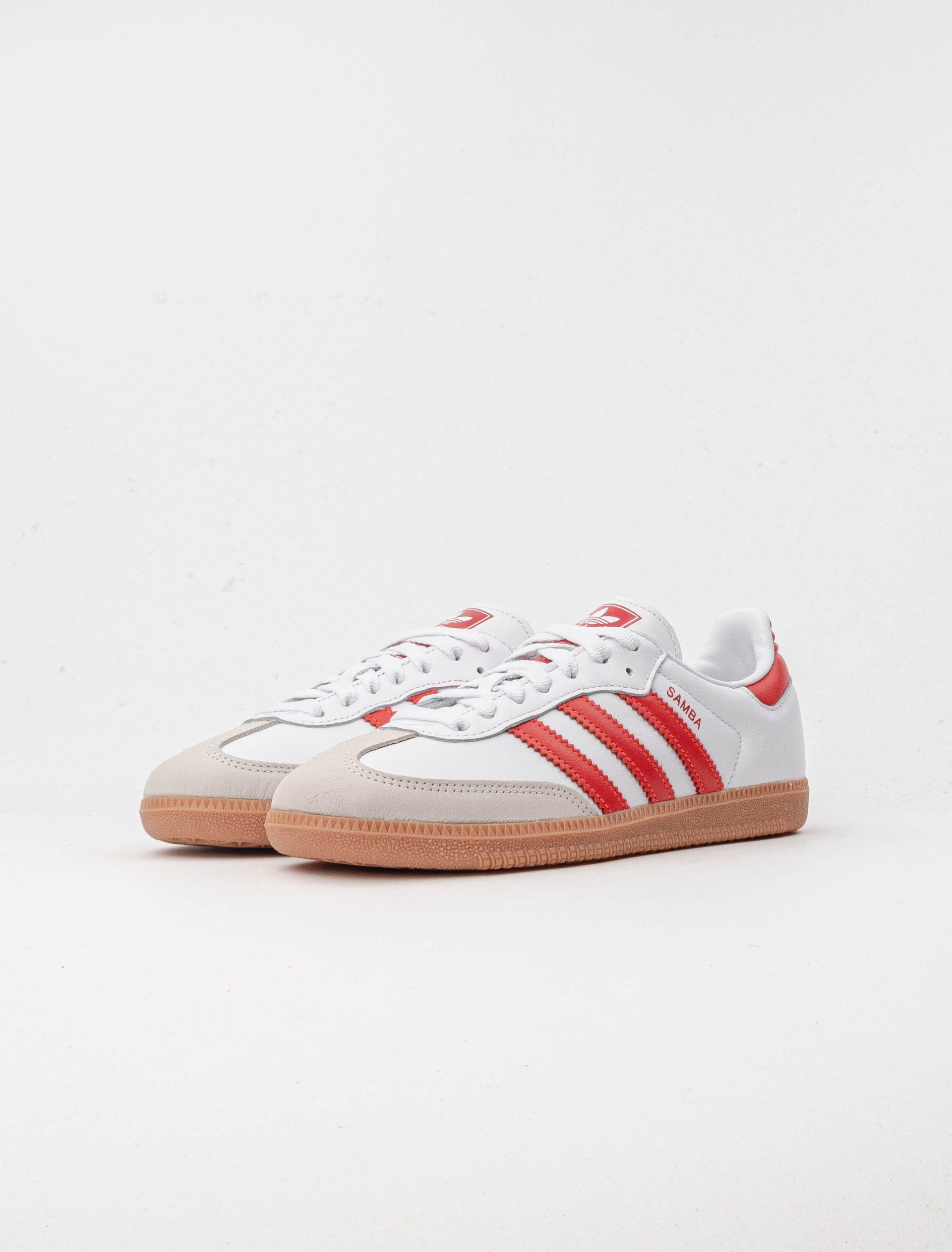 Adidas Samba OG Ftwwhite / Solred · IF6513