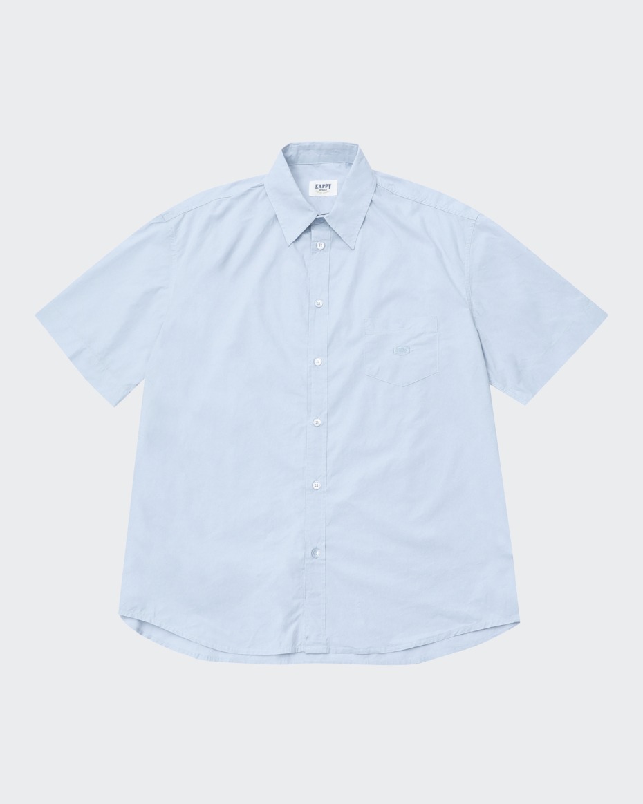 Kappy Relaxed Cotton Half Shirt