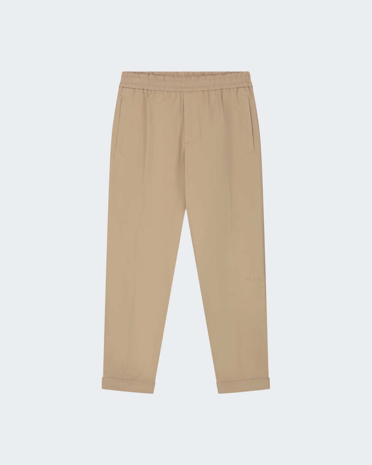 OLAF Slim Cotton Trousers