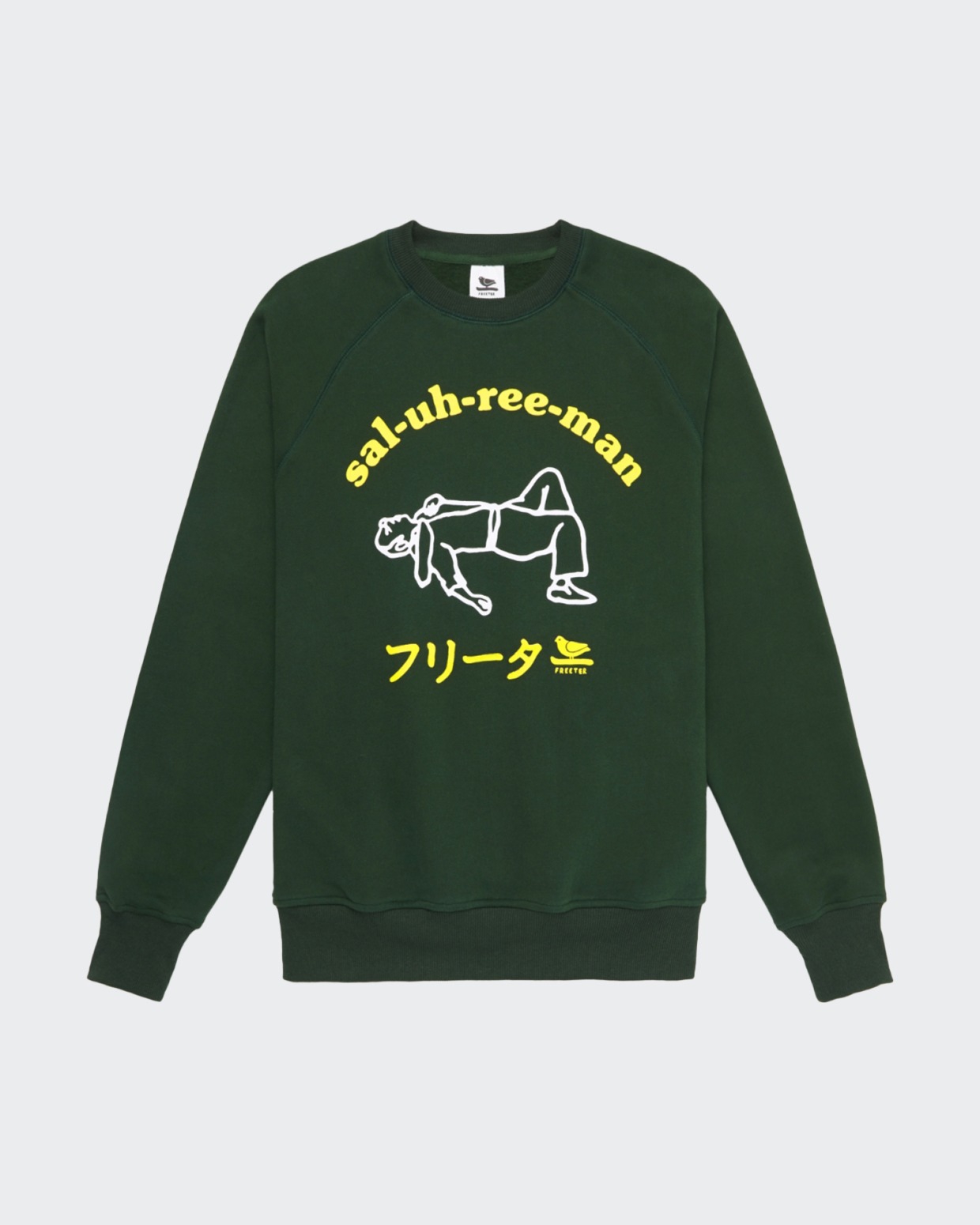 Freeter Studio Sal-uh-ree-man Crewneck