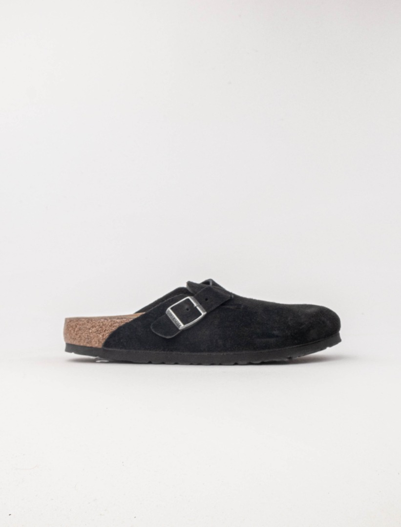 靴 BIRKENSTOCK Boston BS BLACK ビルケンシュトック ボストン BS (メンズサンダル) 価格比較