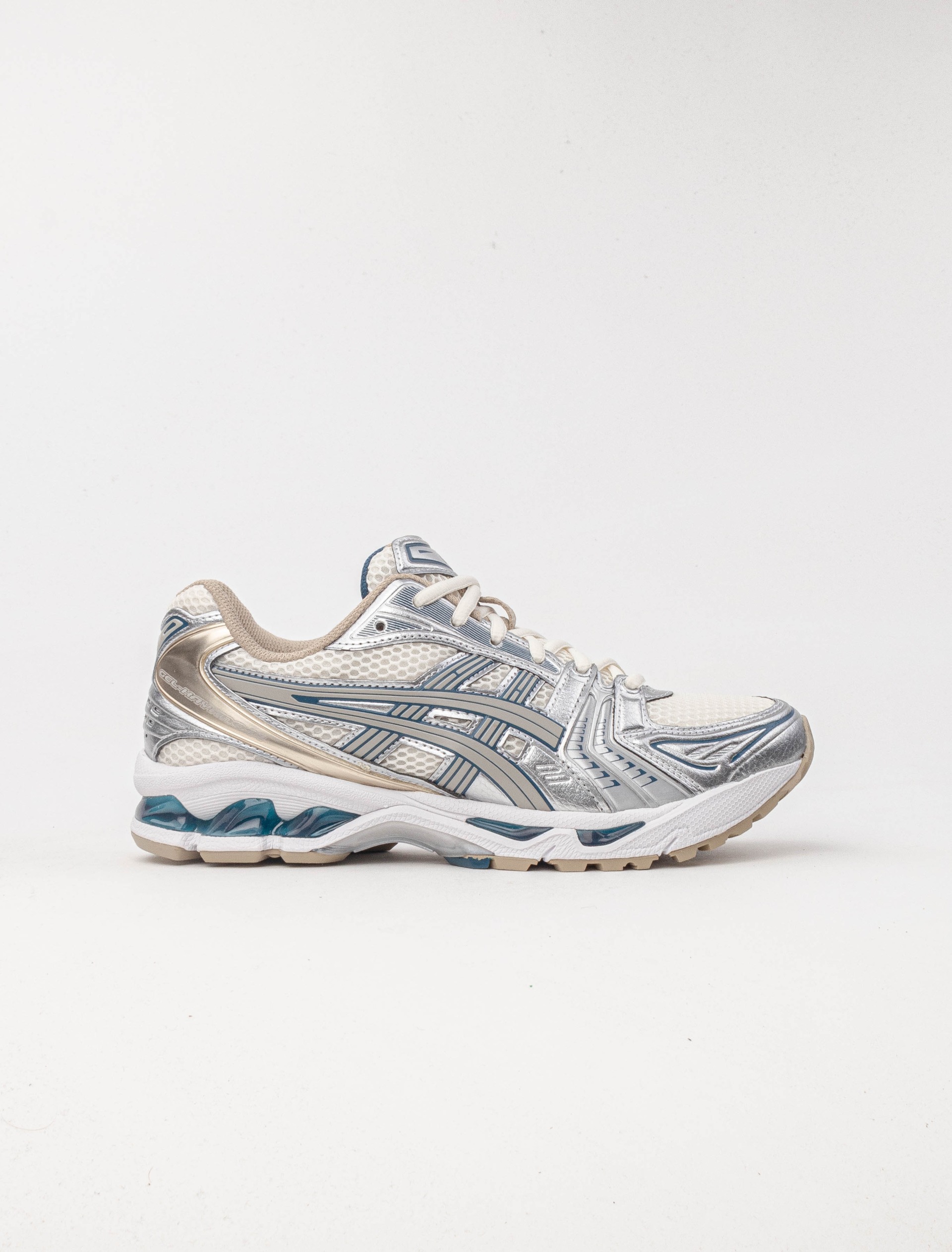 Size 10.0 Gel Kayano 14 'Cream Pure Silver'