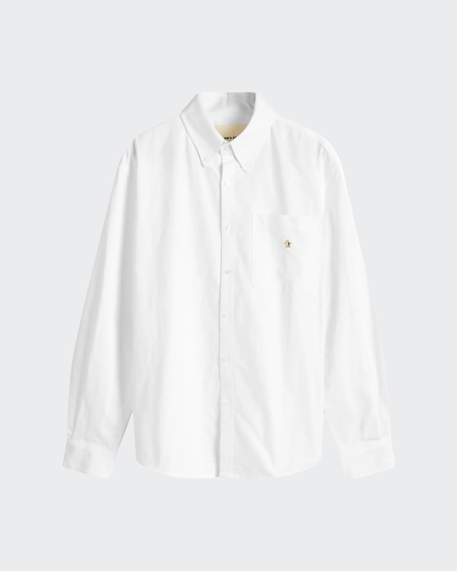 Bram's Fruit Lemon Pattern Oxford Shirt