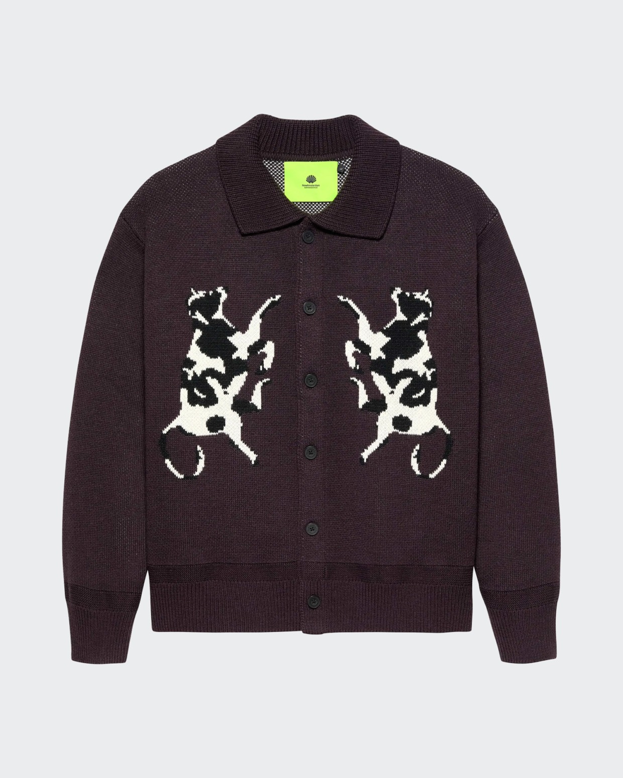 new amsterdam surf association Cow Polo Knit