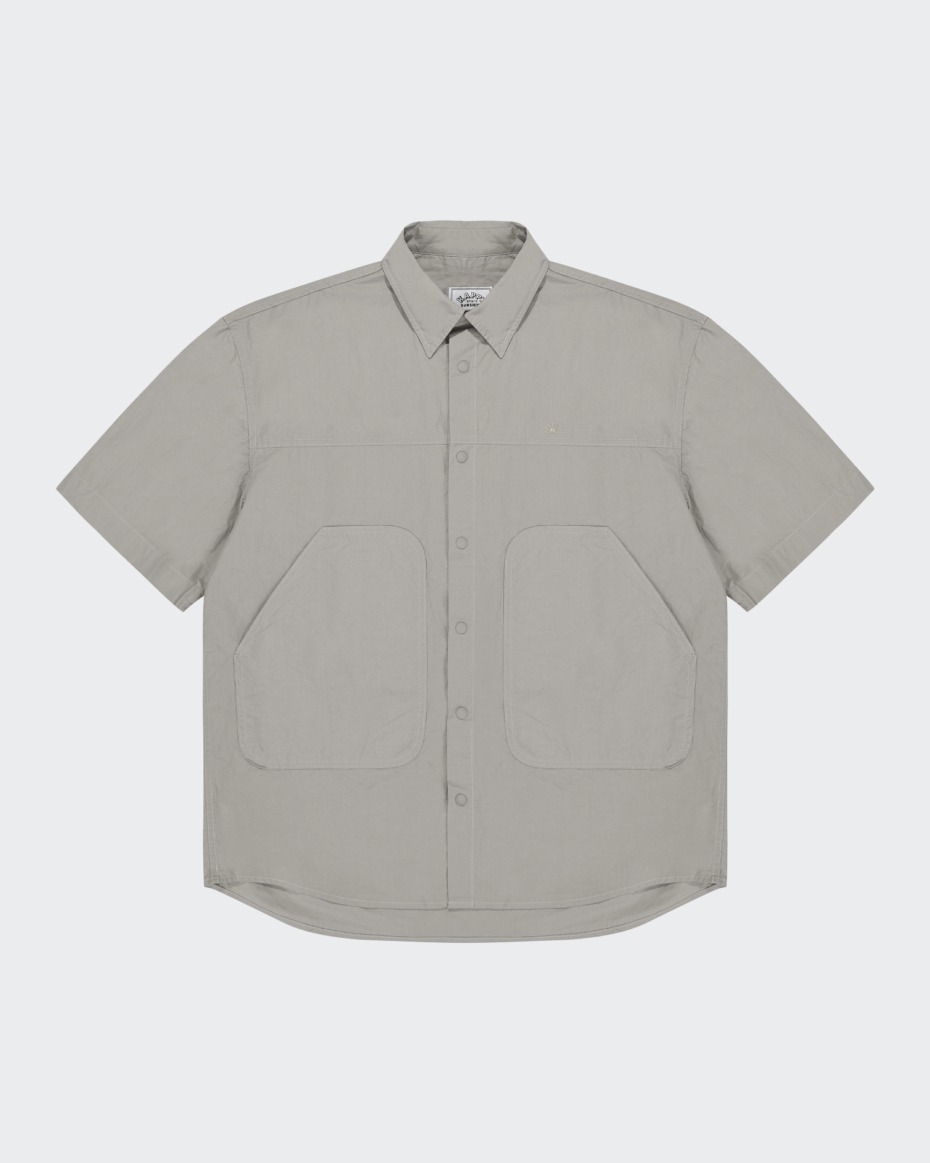 Kappy Cotton Snap Half Shirt