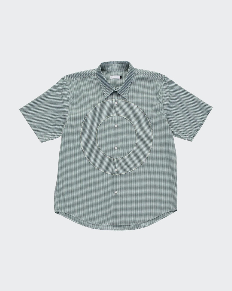 POP Trading O Shortsleeve Gingham Shirt