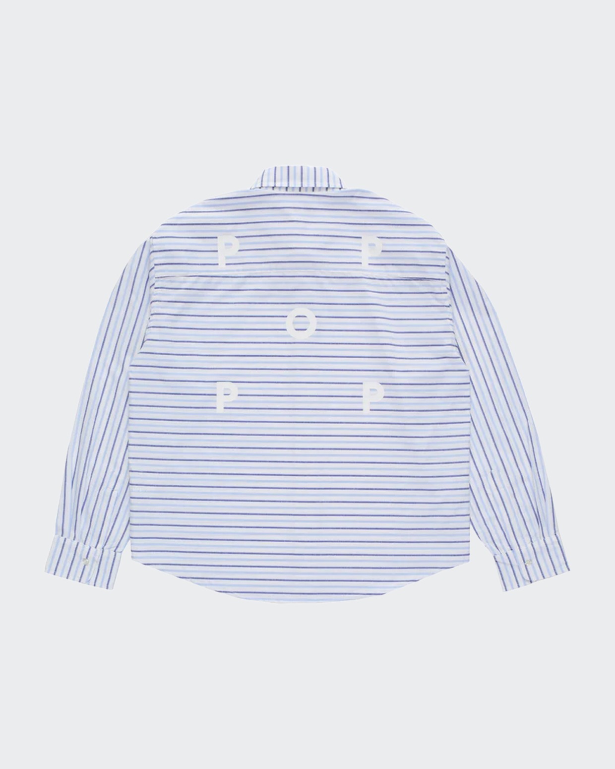 POP Trading Striped Logo Shirt