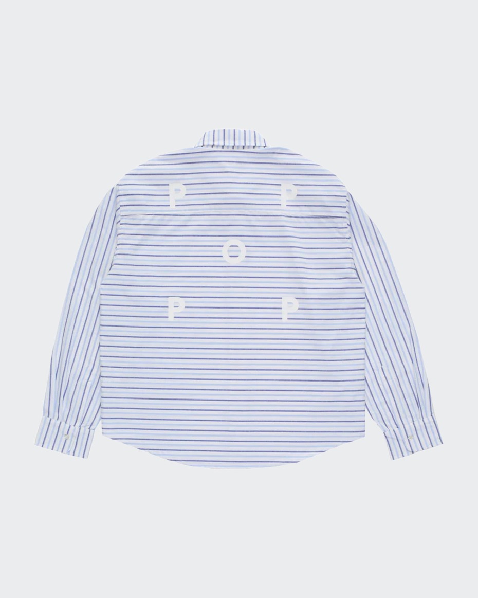 POP Trading Striped Logo Shirt