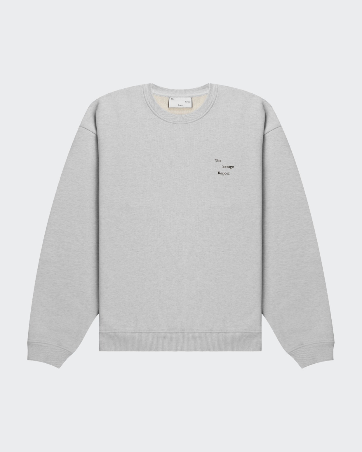 The Savage Report Wave Logo Crewneck
