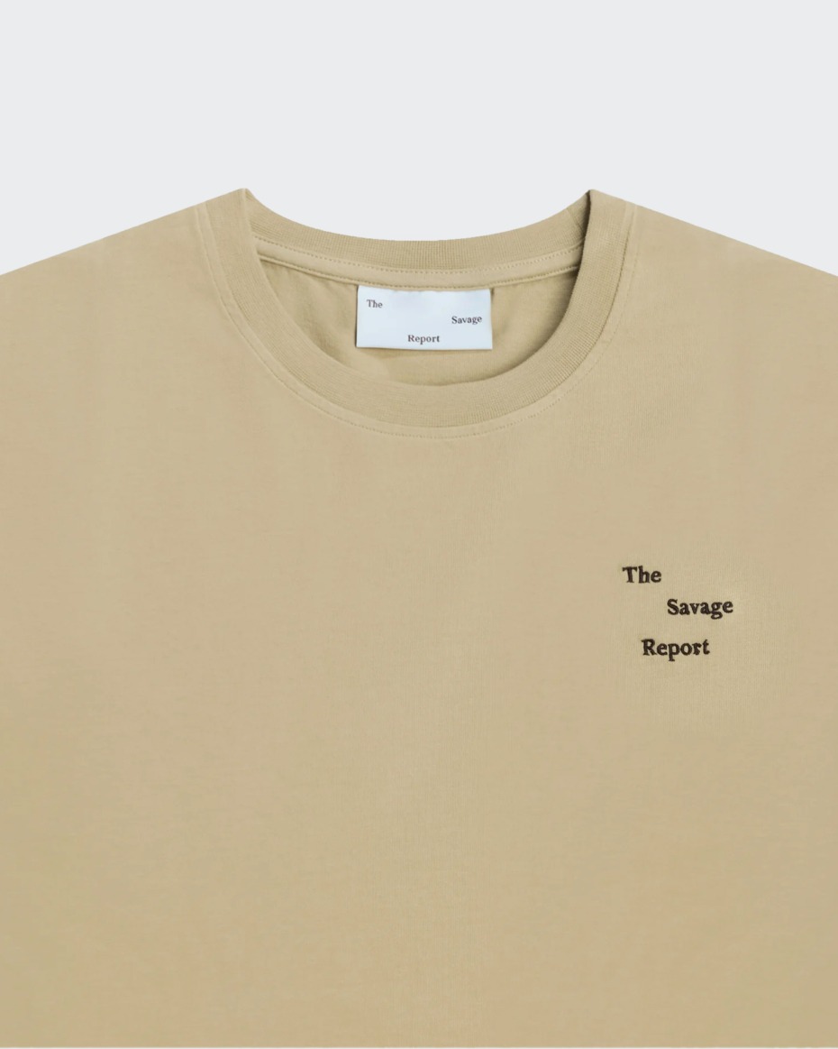 The Savage Report Wave Logo Tee