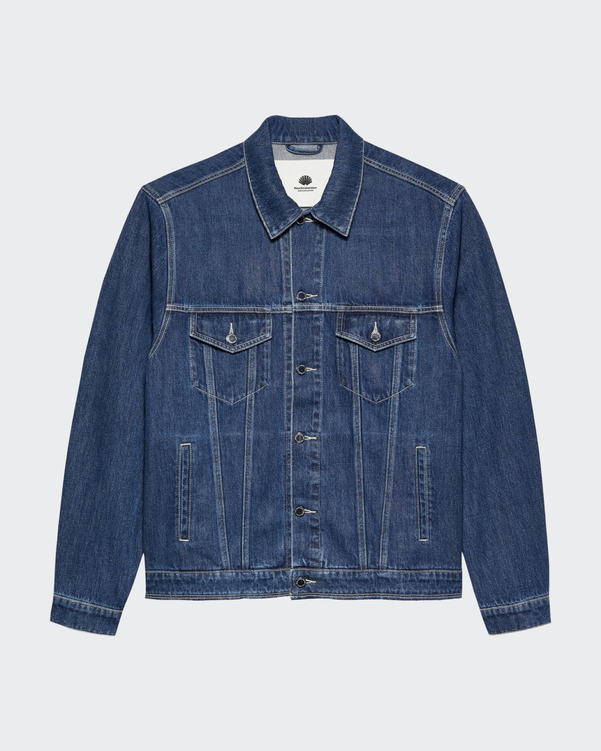 New Amsterdam Surf Association Denim Coated Jacket