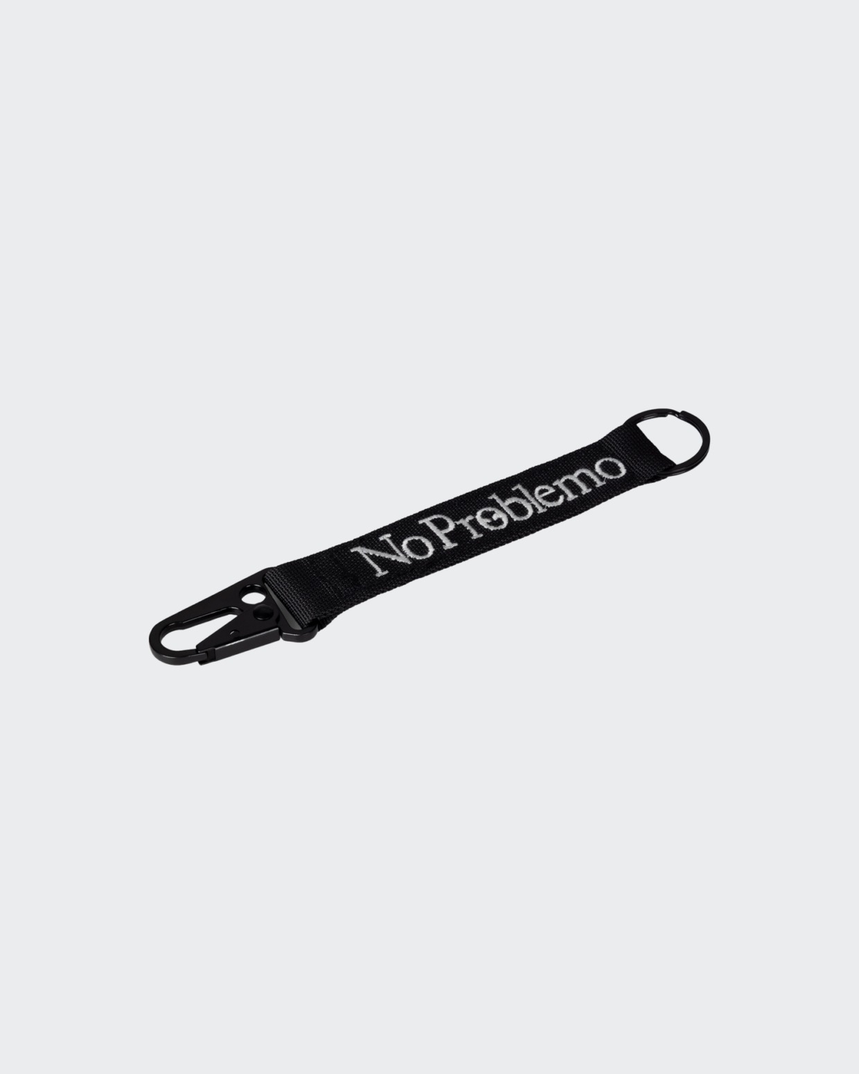 No Problemo Mini Carabiner Keychain