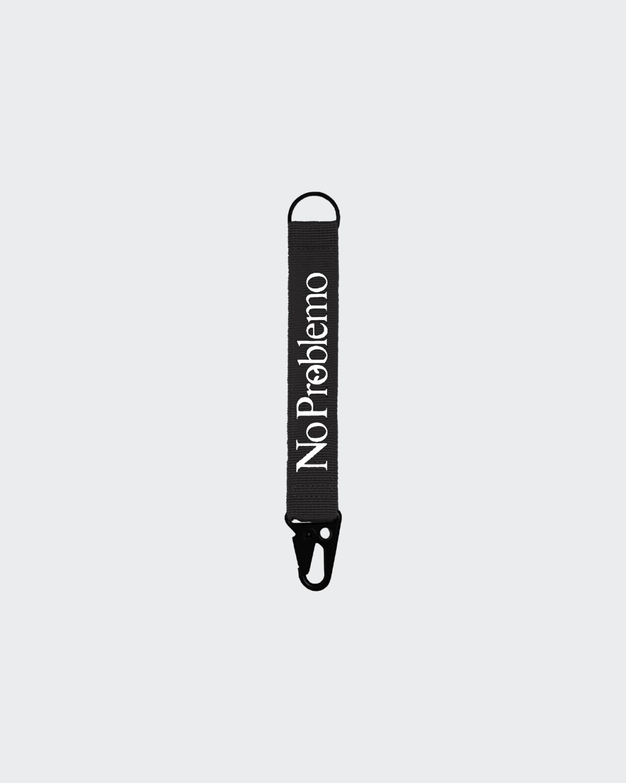 No Problemo Mini Carabiner Keychain