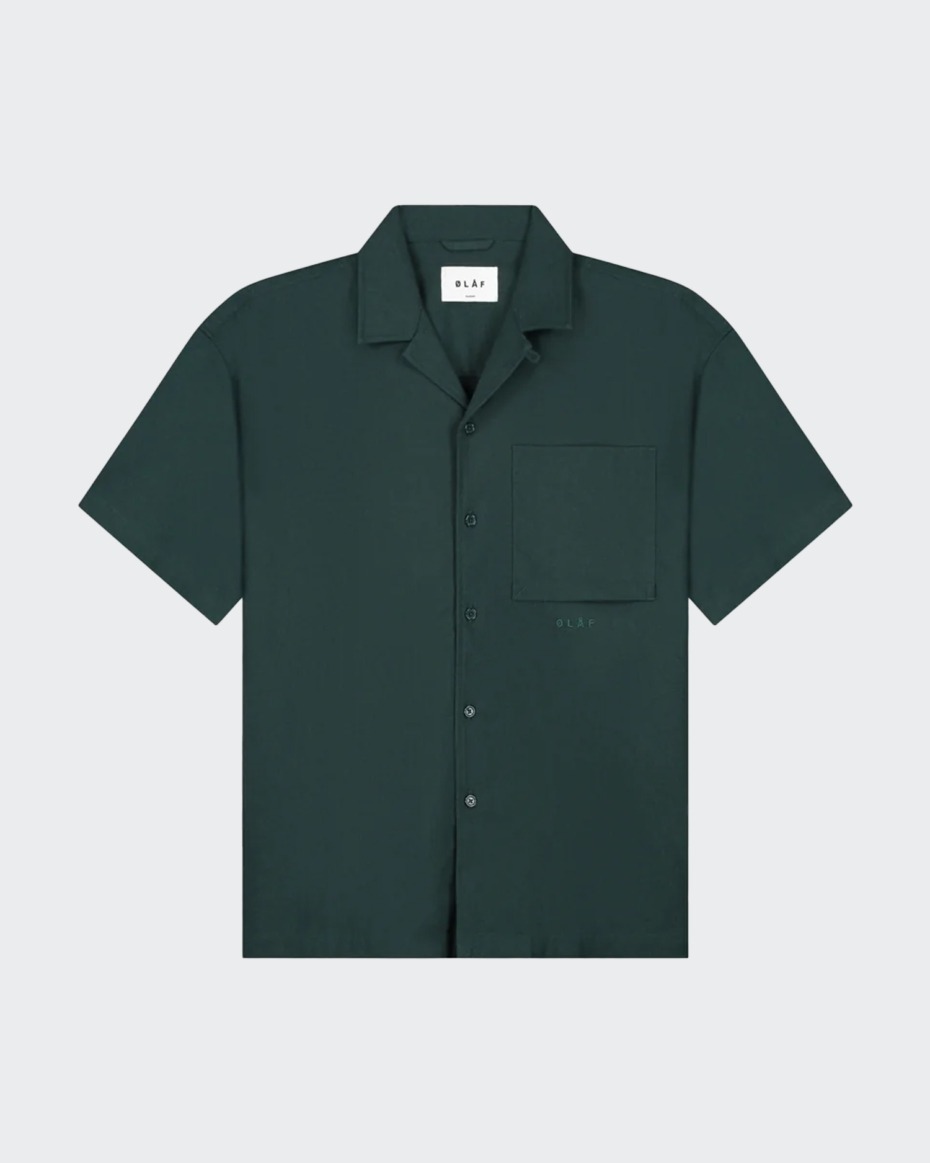 OLAF Linen Camp Shirt SS