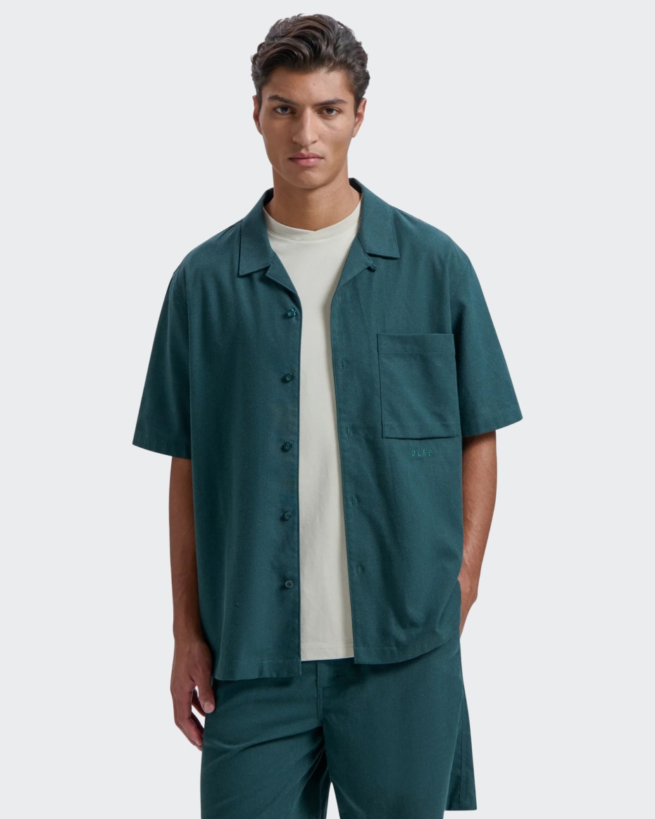 OLAF Linen Camp Shirt SS